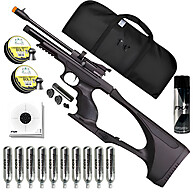 PISTOLA/CARABINA TAG SERPENT-S CO2 5,5MM – 2 EM 1 TÁTICA - imagem 2