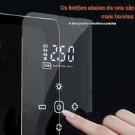 Inflador De Pneus Portátil,Compressor de Ar Portátil com Ecrã Tátil - Inflador De Pneus Elétrico Recarregável Para Moto, Bicicleta, Carro, Caminhão, RV, Casa, Acampamento E Ciclismo - imagem 5