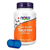 Taurina 1000mg Now Foods: Energia e Vitalidade! - imagem 1