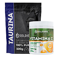 Taurina + Vitamina C: Kit Imunidade e Performance - imagem 1