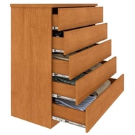 Cômoda 5 Gavetas Premium Tcil Móveis Cinamomo - Organização e Estilo para seu Ambiente - imagem 5