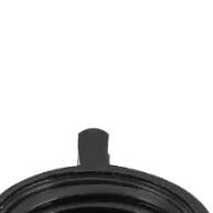 Te Ajustável 1/2 Polegada Preto: Solução Ideal para Misturadores de Lavatório - imagem 1