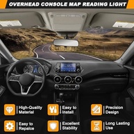 Lâmpada de Teto Console Nissan Altima, Sentra, Teana 2013-2018 - Iluminação Interna Perfeita - imagem 5