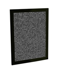 Quadro Decorativo A4 Programador - Código Binário e Design Tech para Ambientes Modernos - imagem 2