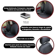 Capa Banco Automotivo Gm Onix, Celta, Corsa, Prisma, Classic - Tecido Premium - imagem 3