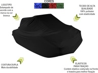 Capa Automotiva Gurgel Xavante: Proteção Premium em Tecido Preto - imagem 4