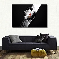 Quadro Decorativo Vasco da Gama 60x90 cm - Tela em Tecido com Moldura em MDF - Decoração para Torcedores - imagem 3