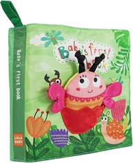 TTETTZ Livro de tecidos de atividade Sensory Toy Crinkle Book Infant Toy para idades de 0 a 6 meses meninos meninas - imagem 1