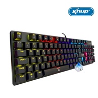Teclado Gamer Mecânico Knup: RGB, Blue Switch e ABNT2 - imagem 1