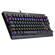 Teclado Mecânico Redragon Dark Avenger Preto Iluminação Rainbow Switch Marrom K568R - imagem 3