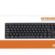 Teclado KAYM BLACK Impermeável USB – Proteção Total - imagem 1