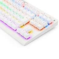 Redragon, K568W-R (PT-BLUE), Teclado Mecânico Gamer Dark Avenger, Rainbow Switch, Branco Lunar White - imagem 2