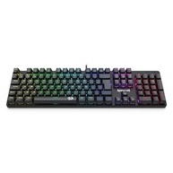 TECLADO MECANICO GAMER REDRAGON SINDRI RAINBOW PRETO - imagem 2