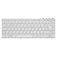 Teclado Notebook Samsung NP270E4E: ABNT2 Branco - imagem 1