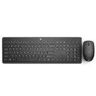 Combo de Teclado e Mouse Ergonômico Sem Fio HP 230 - com Dongle USB Wireless, Digitação Silenciosa, Design Elegante, Até 12 Meses de Bateria, Layout BR, Preto (18H24AA#AC4) - imagem 1