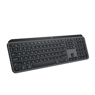 Teclado sem fio Logitech MX Keys S com Clique Silencioso, Teclas Programáveis, Iluminação Inteligente, Conexão Bluetooth ou Receptor USB Logi Bolt e Bateria Recarregável - Grafite - imagem 1