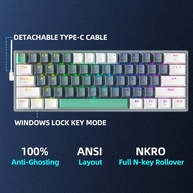 Machenike K500: Teclado Mecânico Tri-Mode 61 Teclas - imagem 2