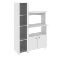 Balcão para Microondas com Cristaleira BL3304 - Tecno Mobili | Design Moderno e Praticidade - imagem 1
