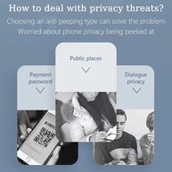 Película Privacidade Tecno: Proteja Seu Visor! - imagem 2