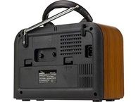 Rádio Retro Bluetooth FM/AM MP3 com USB, SD Card e Relógio - Estilo Vintage e Tecnologia Moderna - imagem 3