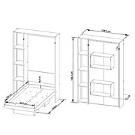 Cama Articulada Solteiro CM8013 Branco - Tecnomobili - imagem 2