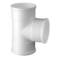 Tee Esgoto Krona 40mm: 25 Unidades para Instalações Perfeitas - imagem 1