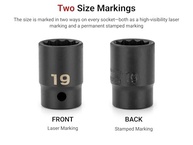Chave de Impacto TEKTON 1/2" - Soquete 36mm 6 Pontos Profissional | SID22136 - imagem 4