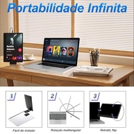 Anvazise Monitor Portátil,Extensor De Tela Para Notebook, 1080P, FHD Tela Portatil, Plug And Play, HDMI USB C para PC Mac Telefone Xbox Switch PS5 - imagem 5