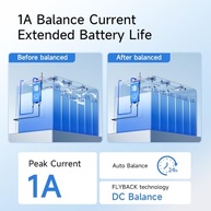 100BALANCE 150A Smart BMS: Controle Total da sua Bateria com Tela LCD 4.3" e Wi-Fi - imagem 4