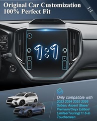 Protetor de Tela Fosco Antirreflexo BIBIBO para Subaru Ascent 2023-2026 (11.6") - Visão Clara e Proteção Total - imagem 4