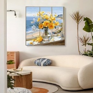 Kit de Pintura por Números PRASIO - Tela de Flores para Adultos | DIY Criativo e Relaxante - imagem 3
