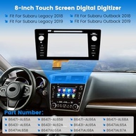 Digitalizador Tela Touch Screen para Subaru Legacy Outback 2018-2019 - Substituição Premium - imagem 3