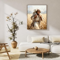 Kit de Pintura por Números Jesus - Tela Cristã Premium com Tintas Acrílicas para Adultos Iniciantes - imagem 4