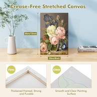Bowetile Pintura por Números para Adultos - Kit Completo com Tela e Tintas Acrílicas - imagem 3