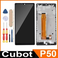 Tela Cubot P40/P50: LCD + Touch e Moldura - imagem 1