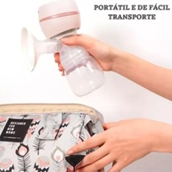 Bomba de Tirar Leite Elétrica Portátil com Tela LED - 2 Modos e 9 Níveis de Sucção - imagem 3