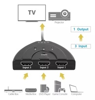 Hub Switch HDMI 3x1: Conecte 3 Dispositivos em 1 Tela com Facilidade - imagem 3