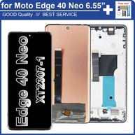 Tela Motorola Edge 40 Neo: AMOLED Original - imagem 1