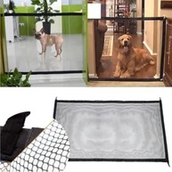 Tela de Proteção Retrátil para Portas - Segurança sem Furos, 110x73cm, Malha Reforçada para Pets e Bebês - imagem 4