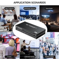 Divisor HDMI 8 Saídas 4K: Expanda Sua Tela com Qualidade e Versatilidade - imagem 4