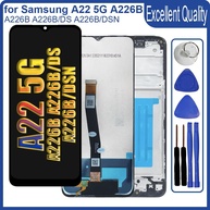 Tela Samsung A22 5G: LCD + Touchscreen Original - imagem 1