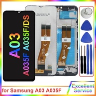 Tela Samsung Galaxy A03: Display + Touch LCD - imagem 1