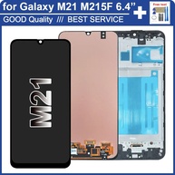 Tela Samsung M21: LCD AMOLED + Touchscreen e Moldura - imagem 1
