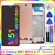Tela Samsung M51: AMOLED, Nova e com Moldura - imagem 1