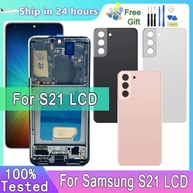 Tela Samsung S21: LCD + Touchscreen com Frame - imagem 1
