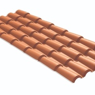 Telhas PVC Colonial Permatti: Beleza e Economia! - imagem 1