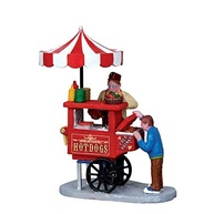 Lemax Carrinho de Cachorro-Quente em Resina - Decoração Temática para Christmas Village - imagem 2