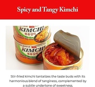 Kimchi Coreano Acelga Temperada em Conserva Apimentada Vegano Wang - 160g - imagem 2