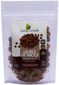 Kit 6X: Grão de Bico Temperado Sem Glúten Leve Crock 50g - imagem 1