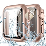 Capa Goton à Prova d'Água para Apple Watch 40mm: Proteção Total com Vidro Temperado - imagem 2